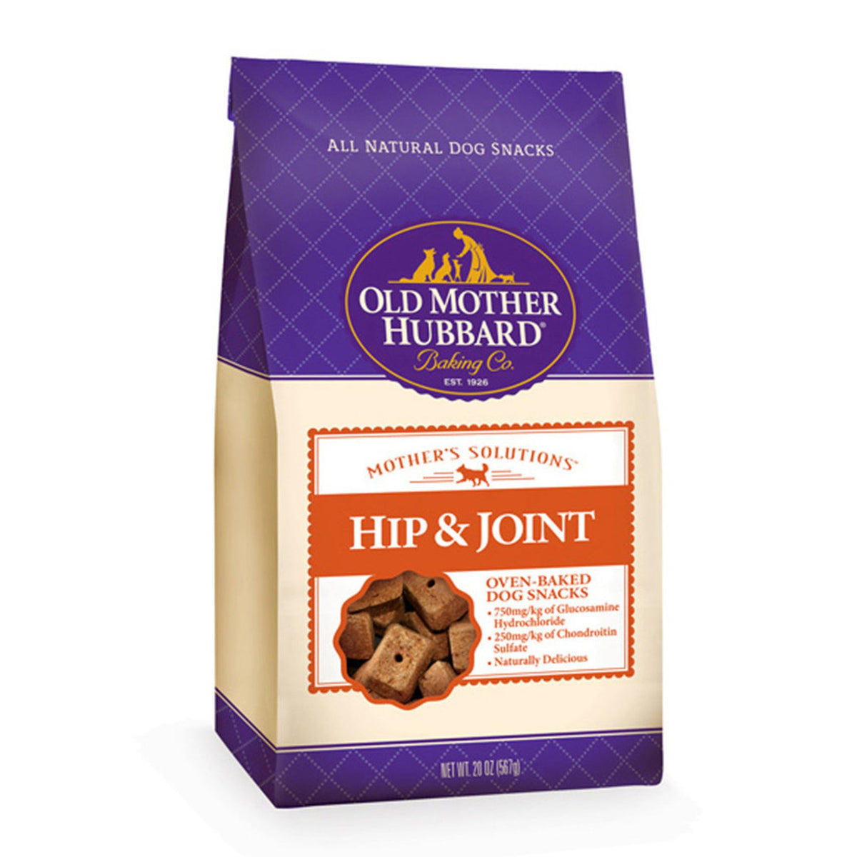 Omh Hip & Joint 20oz. Crunchy Functional Snack - Bark & Beyond