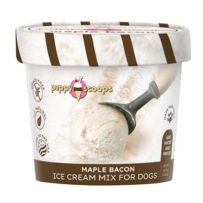 Puppy Cakes - Puppy Scoops Ice Cream Mix - Maple Bacon 2.32oz