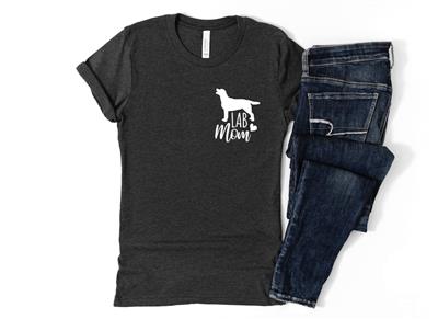 Lab Dog Mom T-Shirt – Stylish & Comfortable for All Dog Moms