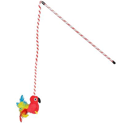 Multipet Margaritaville® Parrot Wand Cat Toy 18" - Bark & Beyond