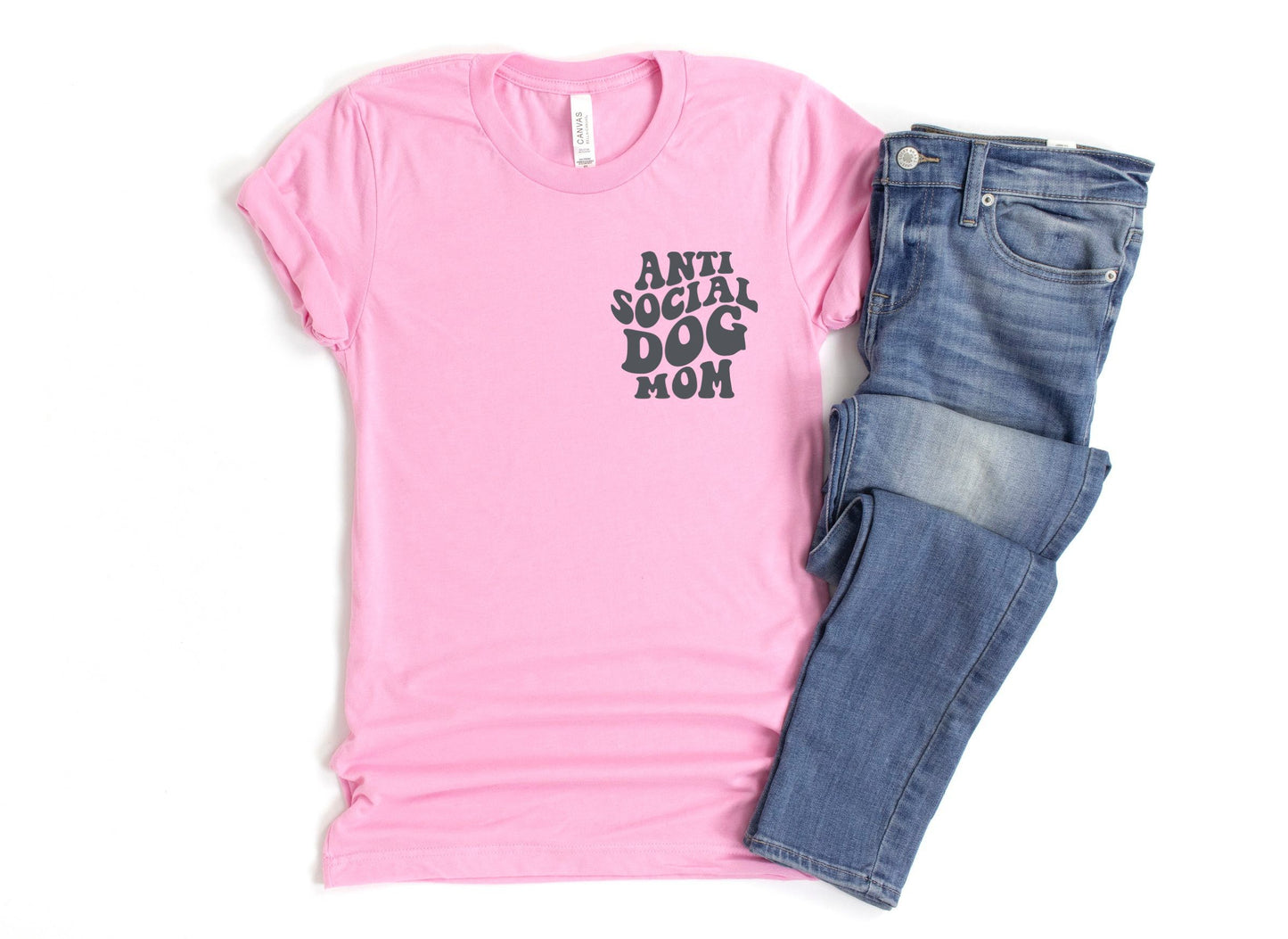 ANTI SOCIAL DOG MOM T-Shirt