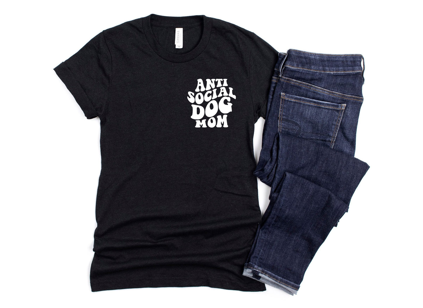ANTI SOCIAL DOG MOM T-Shirt