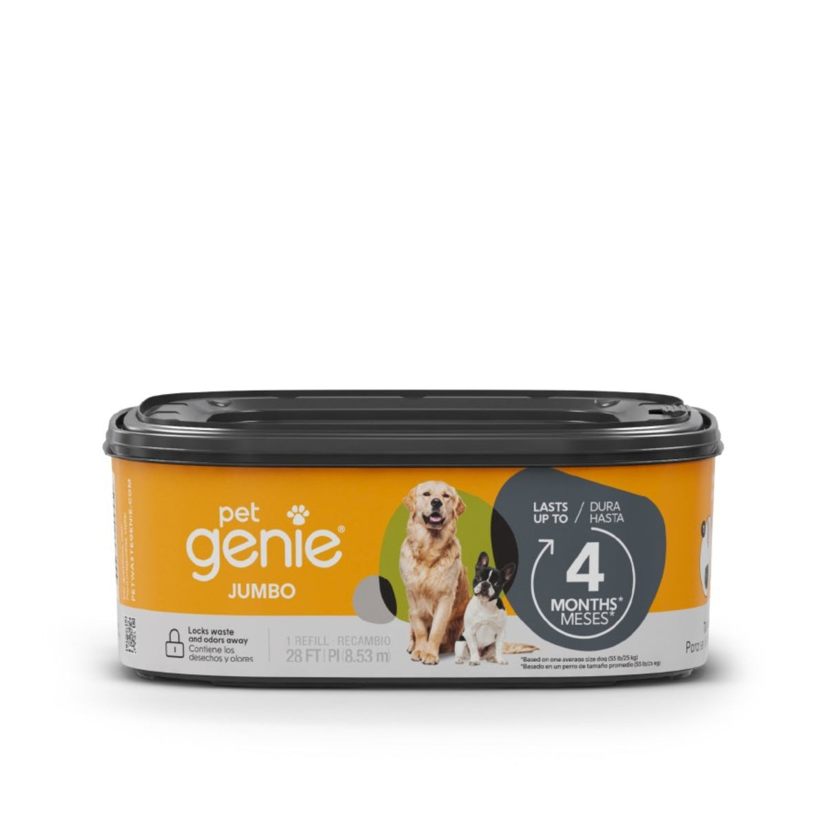 Litter Genie Pet Genie Jumbo Refill 1ea/1 pk - Bark & Beyond