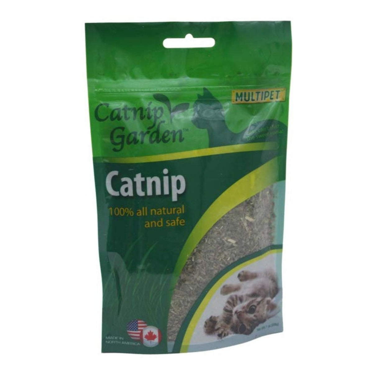 Multipet Catnip Garden North American Catnip Gusseted Bag 1oz - Bark & Beyond