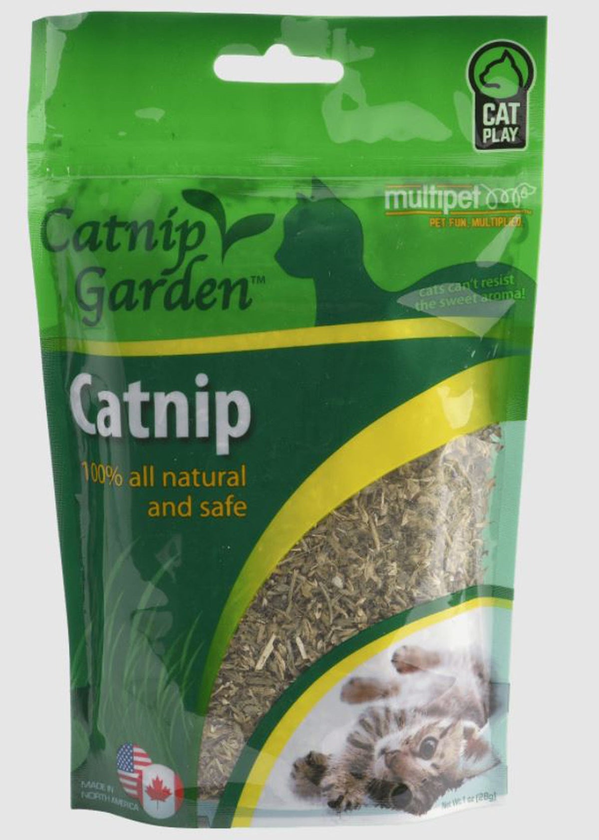 Multipet Catnip Garden North American Catnip Gusseted Bag 0.5oz - Bark & Beyond