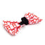 Colorblock Valentine Dog Bow Tie