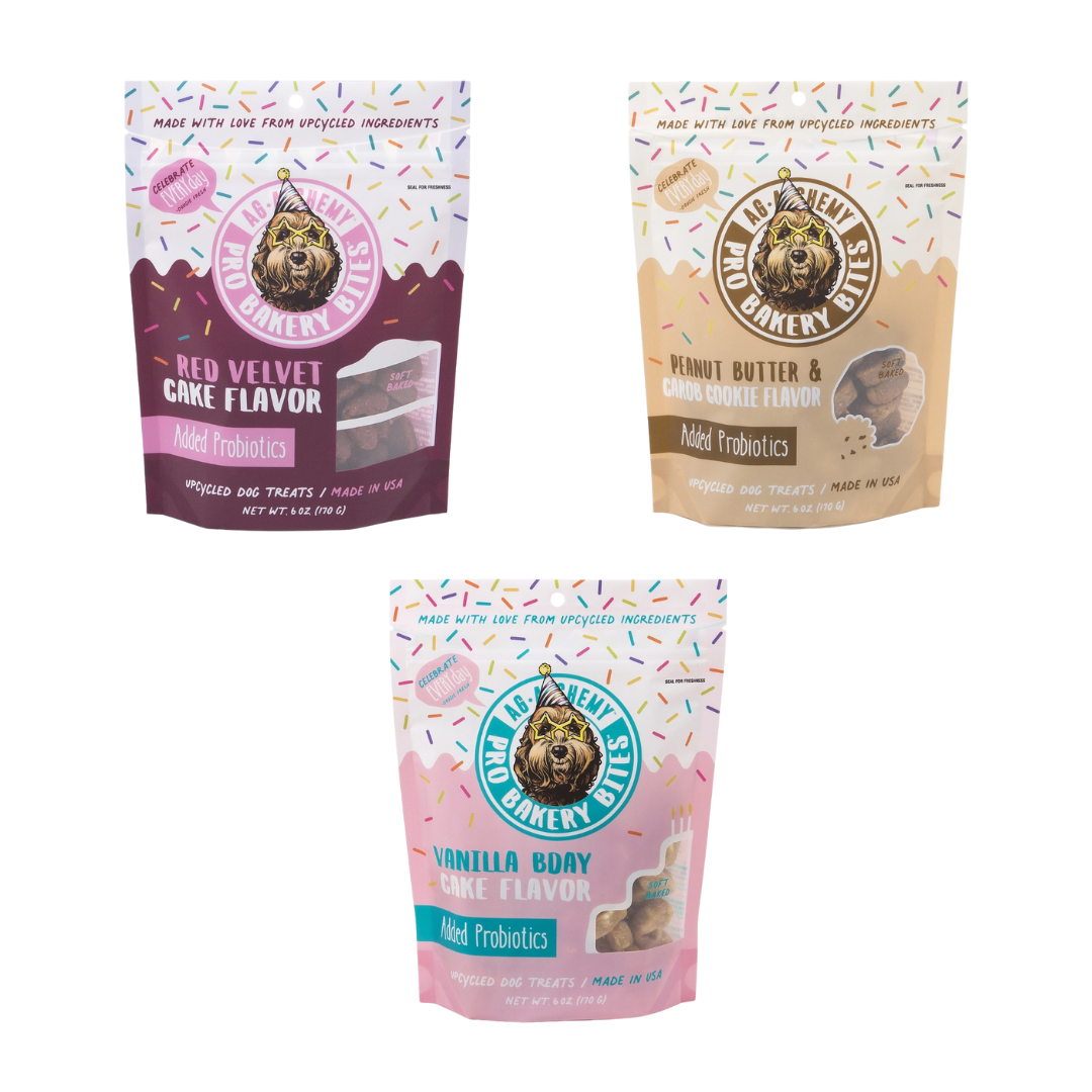 Birthday Dog Treat Trio Bundle - Bark & Beyond