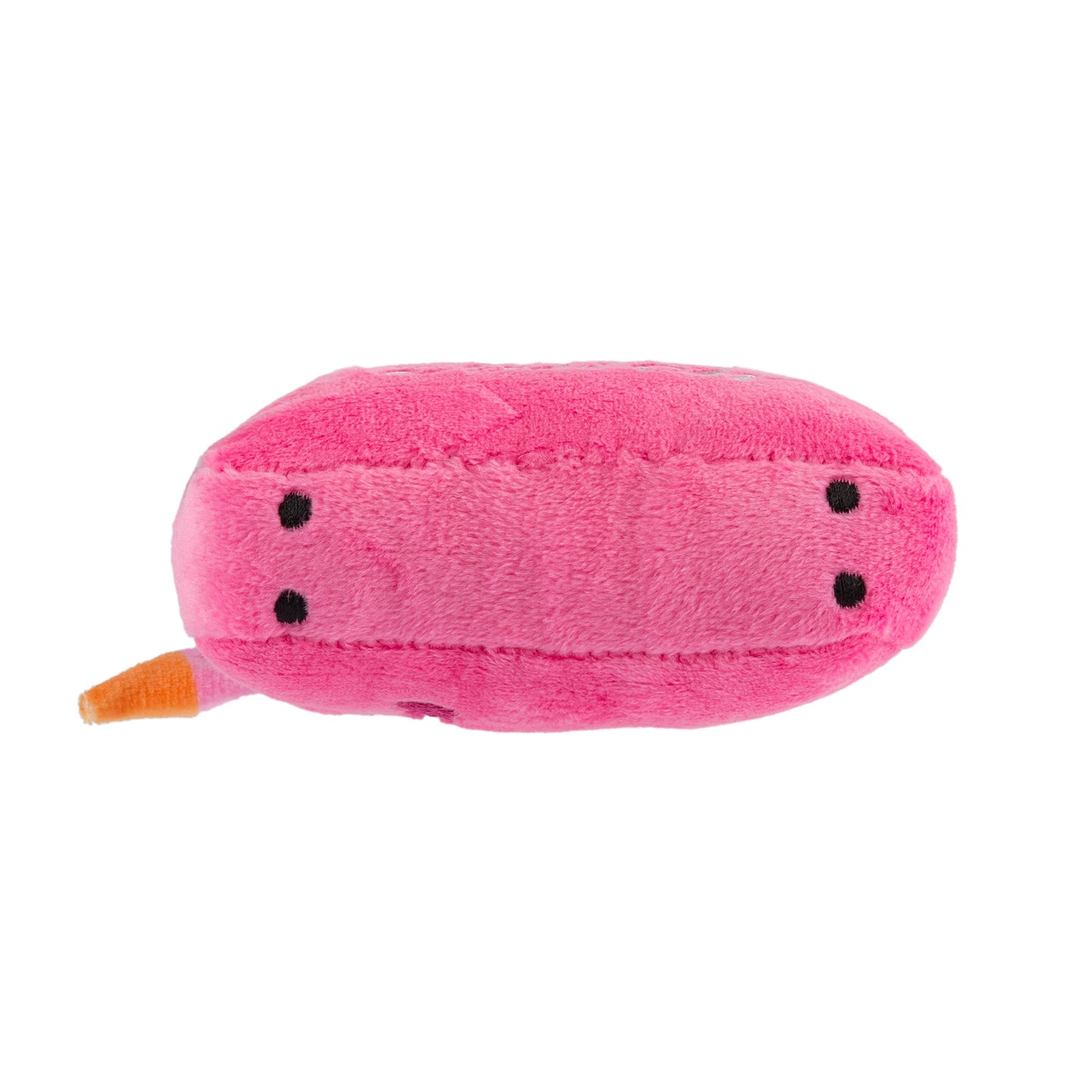 Barkin Bag - Pink w/ Scarf (Chic Doggie) | Squeaky Plush Dog Toy with Crinkle & Mesh Lining