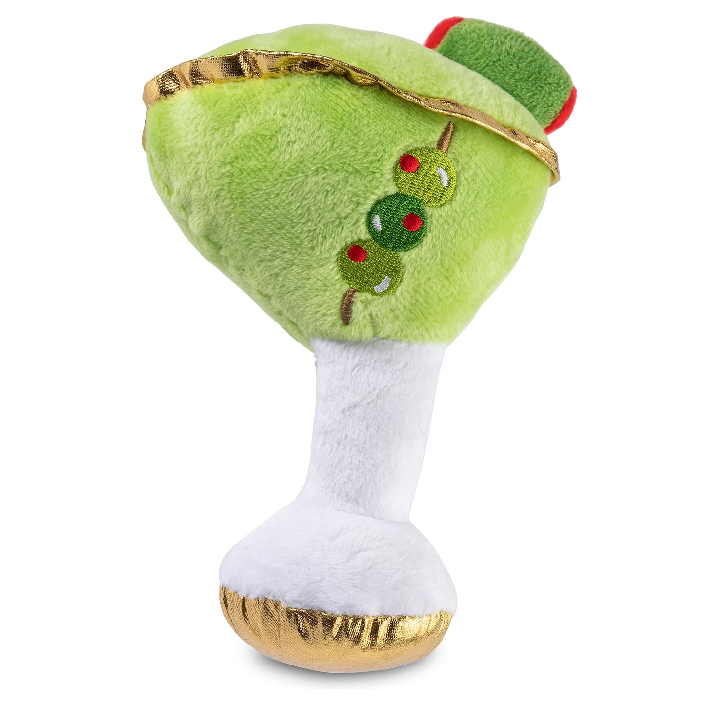 Dirty Muttini | Squeaky Plush Dog Toy with Crinkle & Mesh Lining