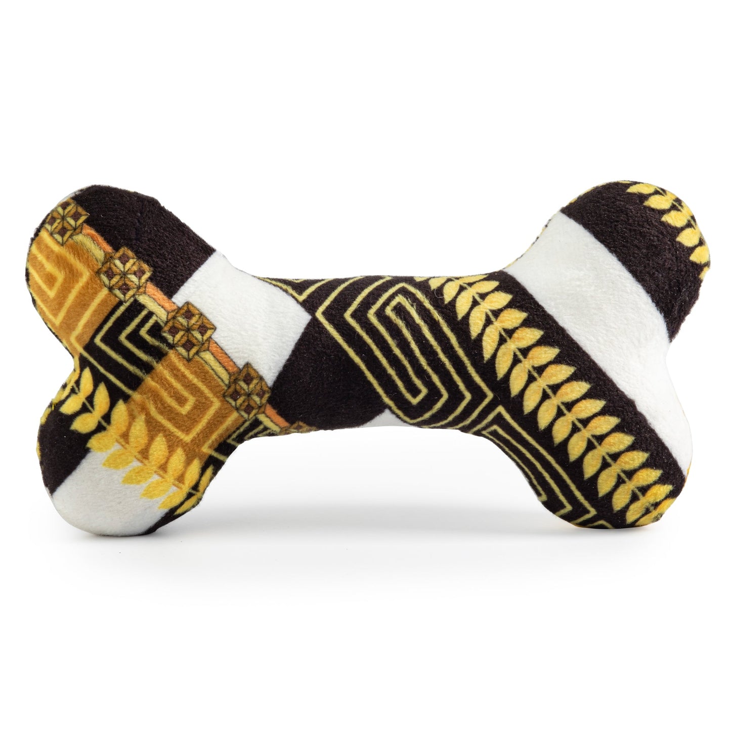 Fursace Bone | Squeaky Plush Dog Toy with Crinkle & Mesh Lining
