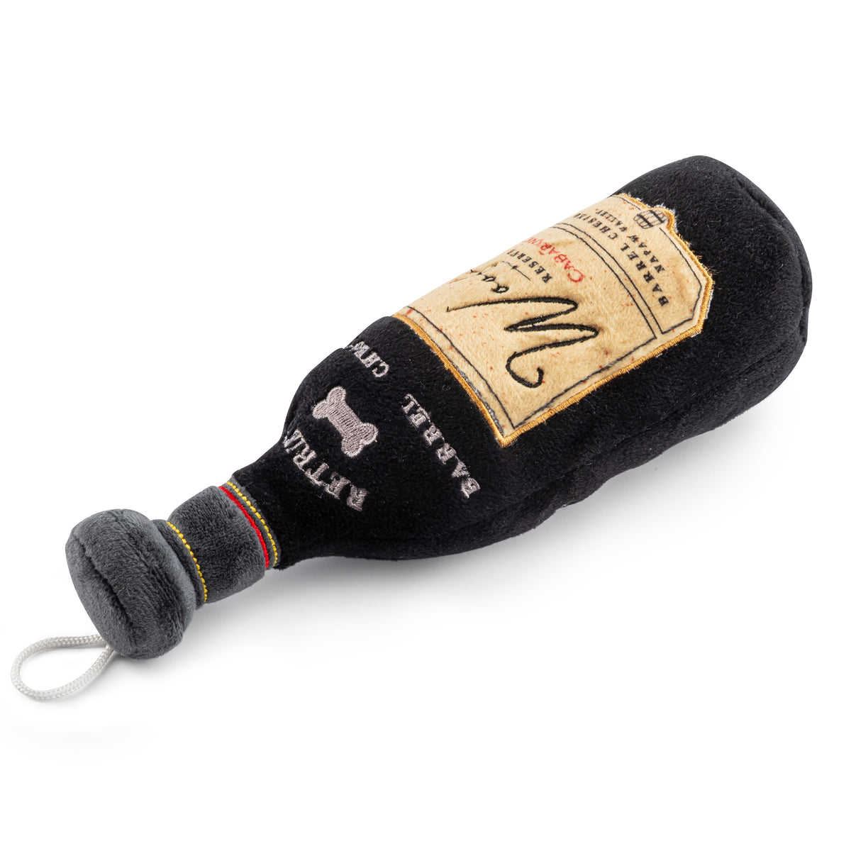 Woof Reserve Cabarknet | Squeaky Plush Dog Toy with Crinkle & Mesh Lining