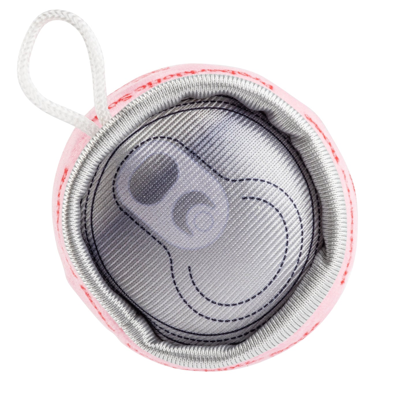 Puppi Ruffberry Rose | Squeaky Plush Dog Toy with Crinkle & Mesh Lining
