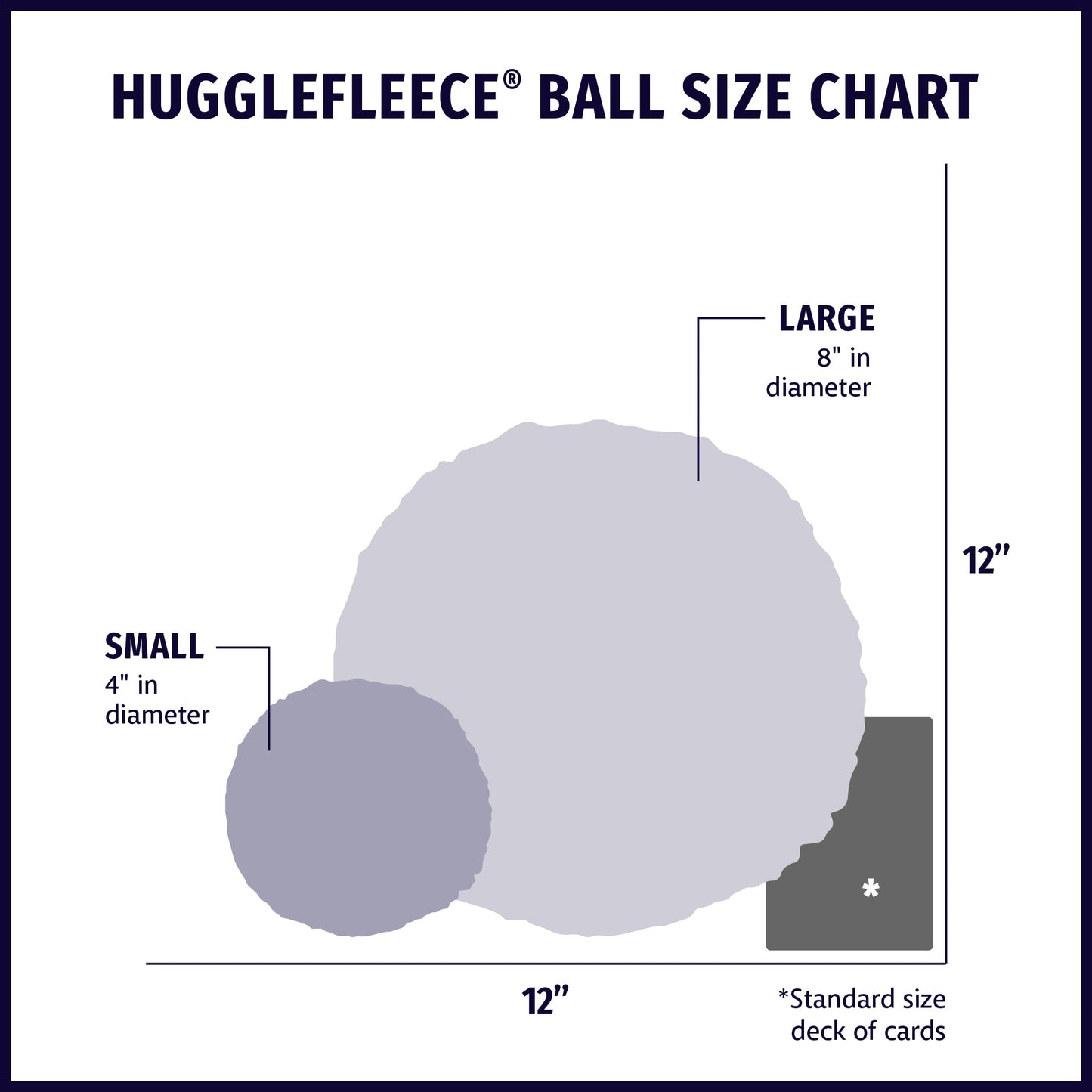 HuggleFleece® Plush Ball Dog Toy