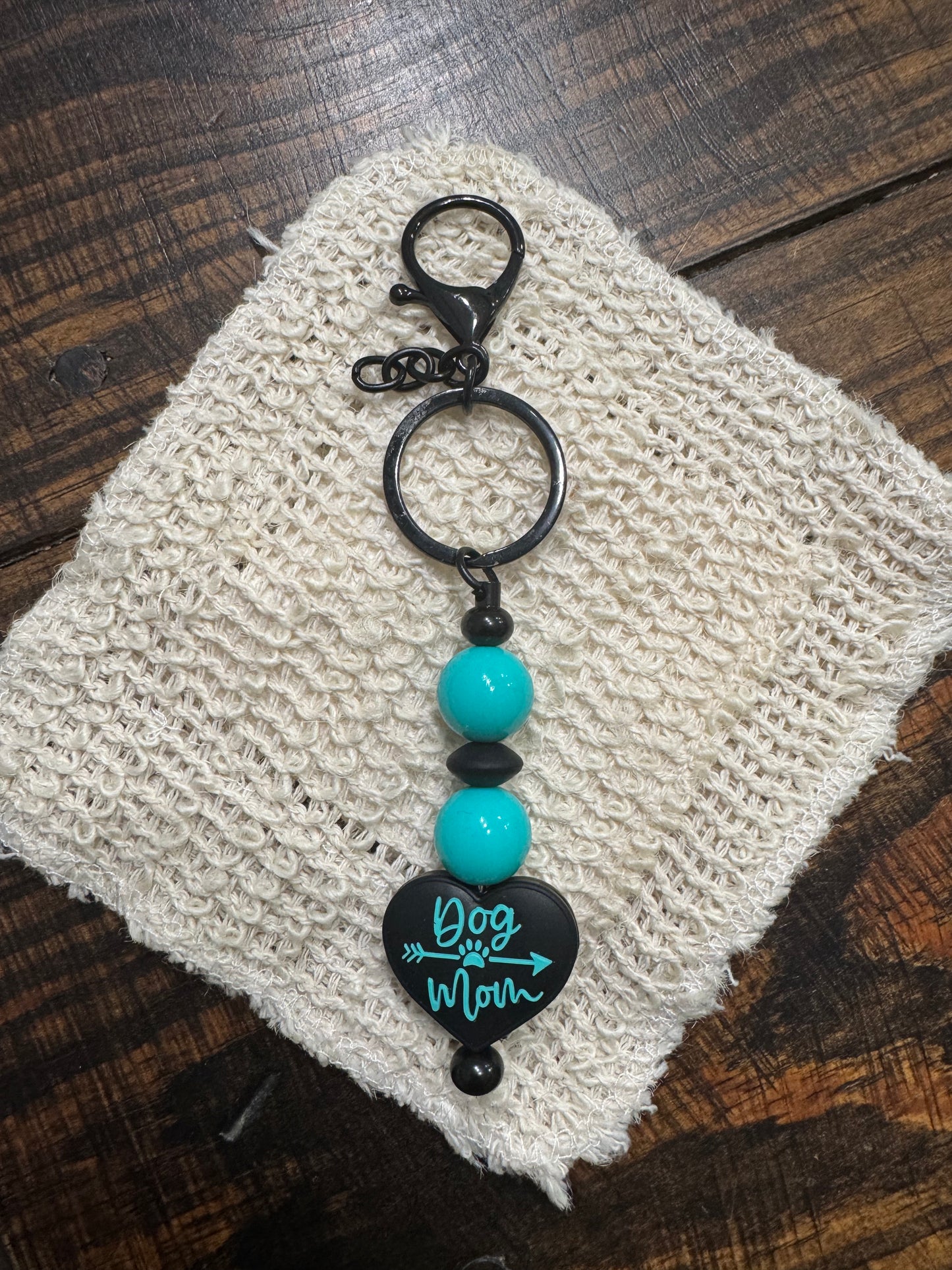 Beaded Pet Lover Keychains– Dog & Cat Mom Collection