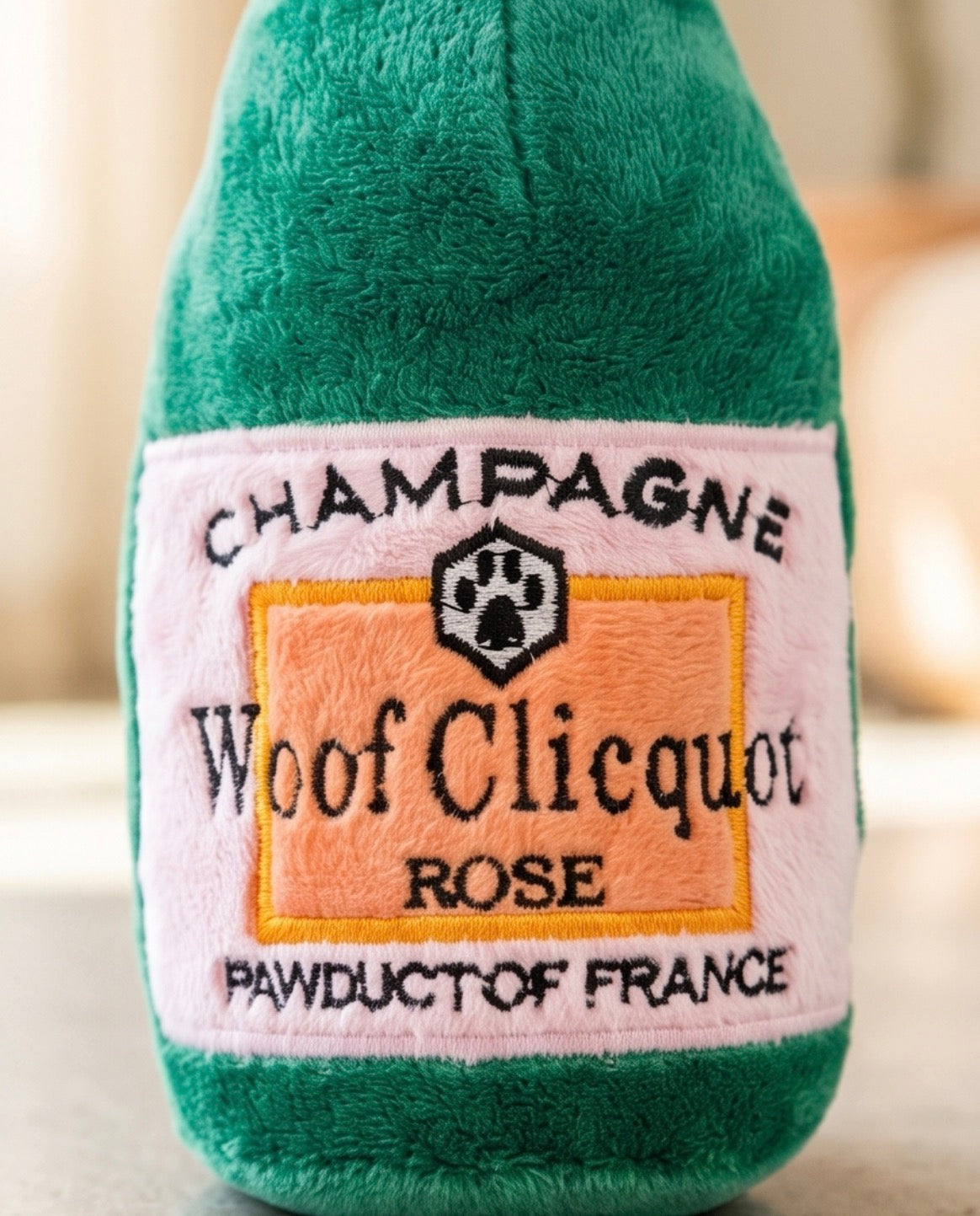 Woof Clicquot Rose'