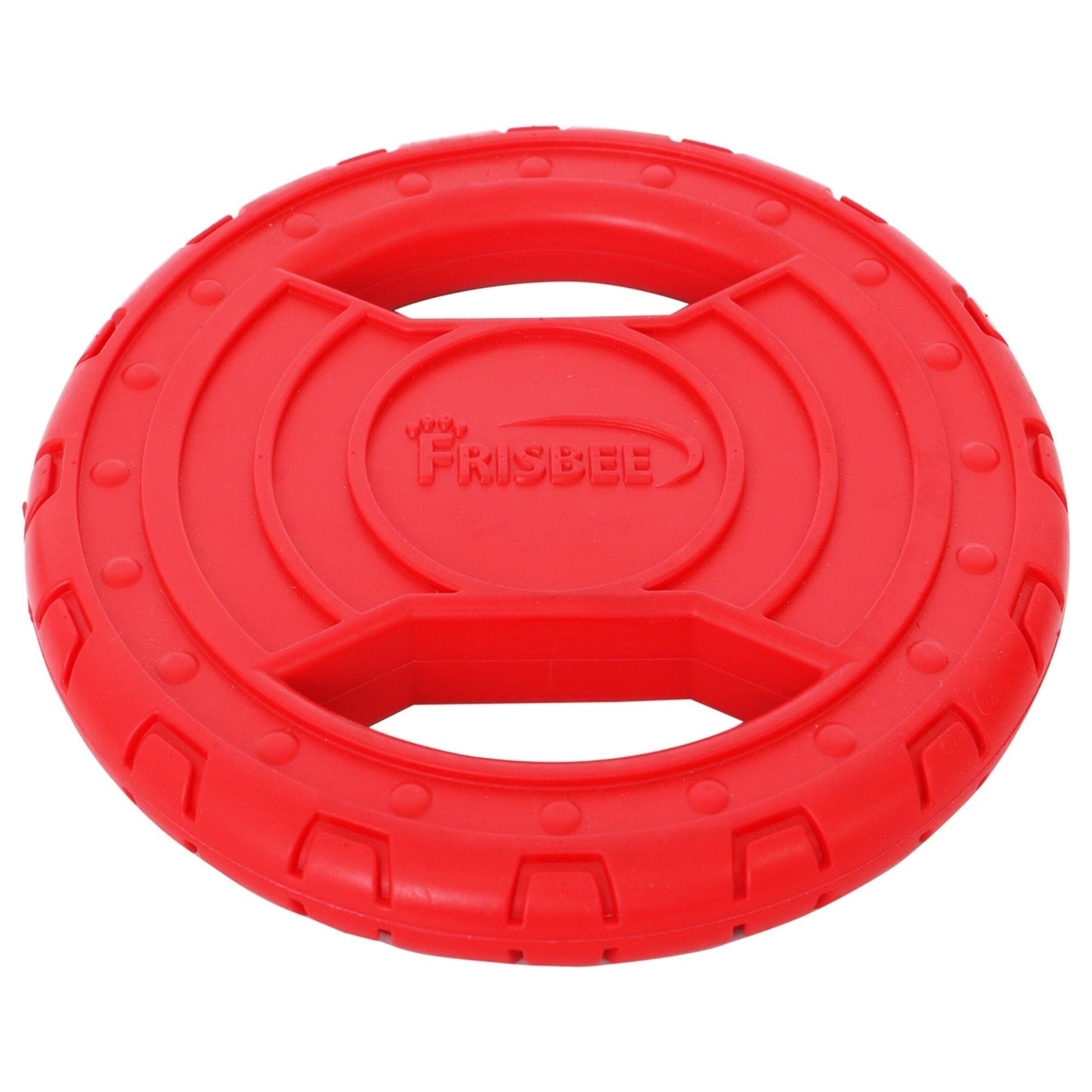 Pet Life ® 'Denta-Toss' Frisbee Chew and Fetch Waterproof Floating Dog Toy