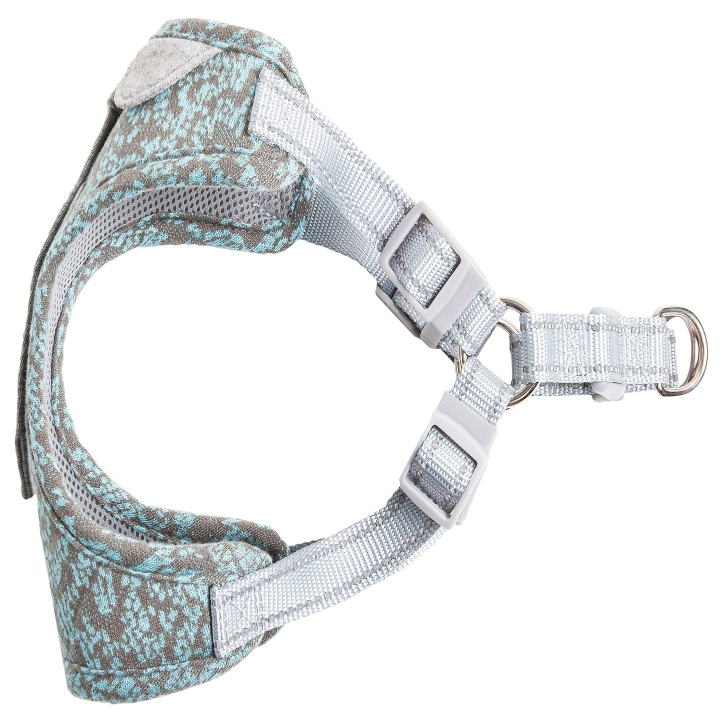 Pet Life ® 'Fidomite' Mesh Reversed and Adjustable Fashion Dog Harness W/ Designer Neck Tie