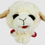 Multipet Lamb Chop Knobby Noggins Dog Toy 5in