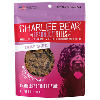 Charlee Bear Dog Bearnola Cranberry Almond 8Oz