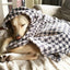 Houndstooth Dog Blanket 20x30.