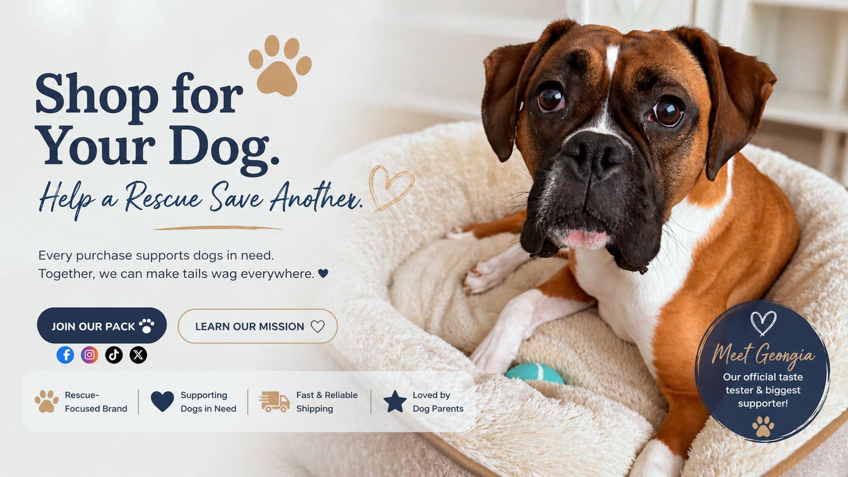 Bark and Beyond - Shop for your dog. Help a rescue save another.