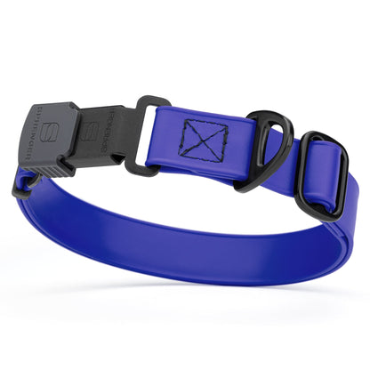 Sprenger BioThane Waterproof Dog Collar with Stainless Steel ClicLock Quick Release Buckle