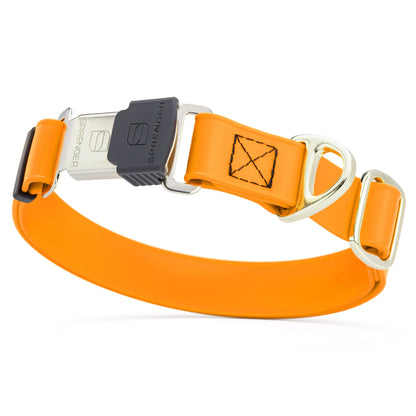 Sprenger BioThane Waterproof Dog Collar with Stainless Steel ClicLock Quick Release Buckle