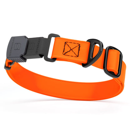 Sprenger BioThane Waterproof Dog Collar with Stainless Steel ClicLock Quick Release Buckle