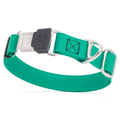 Sprenger BioThane Waterproof Dog Collar with Stainless Steel ClicLock Quick Release Buckle