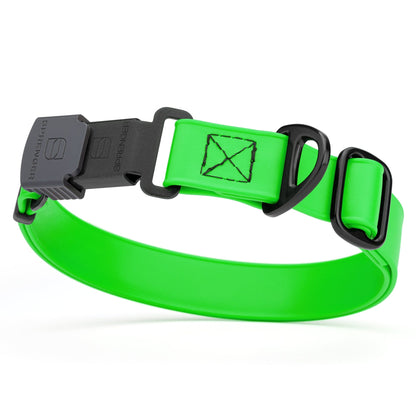 Sprenger BioThane Waterproof Dog Collar with Stainless Steel ClicLock Quick Release Buckle