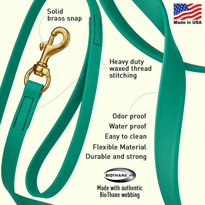 Biothane Working Dog Lead 15ft - Long Line Collection