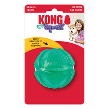 KONG Dental Squeezz Ball Dog Chew Teal 1ea/MD - Bark & Beyond