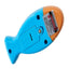 Spot Finley Fish Laser Cat Toy Blue-Orange 3.5in Ethical Pet Products