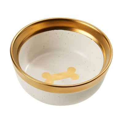 Ethical Pet 5" Malibu Dog Dish Gold Ethical Pet Products