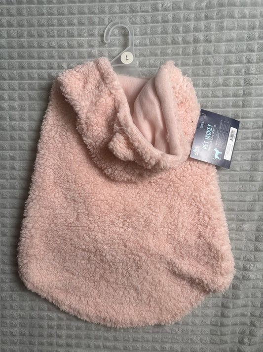 Pawsitively Fun Cozy Sherpa Dog Jacket – Warm & Snuggly (XS–XL)