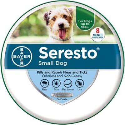 Seresto Flea and Tick Collar for Small Dogs
