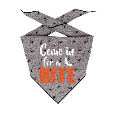 Come in For a Bite Halloween Dog Bandana