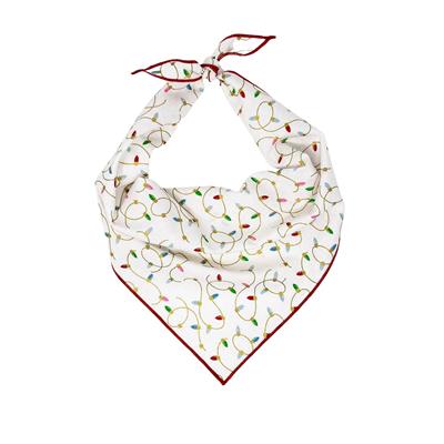 Christmas Bandana | XMAS Bandana | Holiday Bandana | Lights