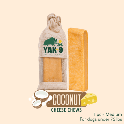 Coconut Cheese Chews for Dogs
