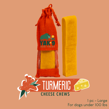 Turmeric Cheese Chews for Dogs
