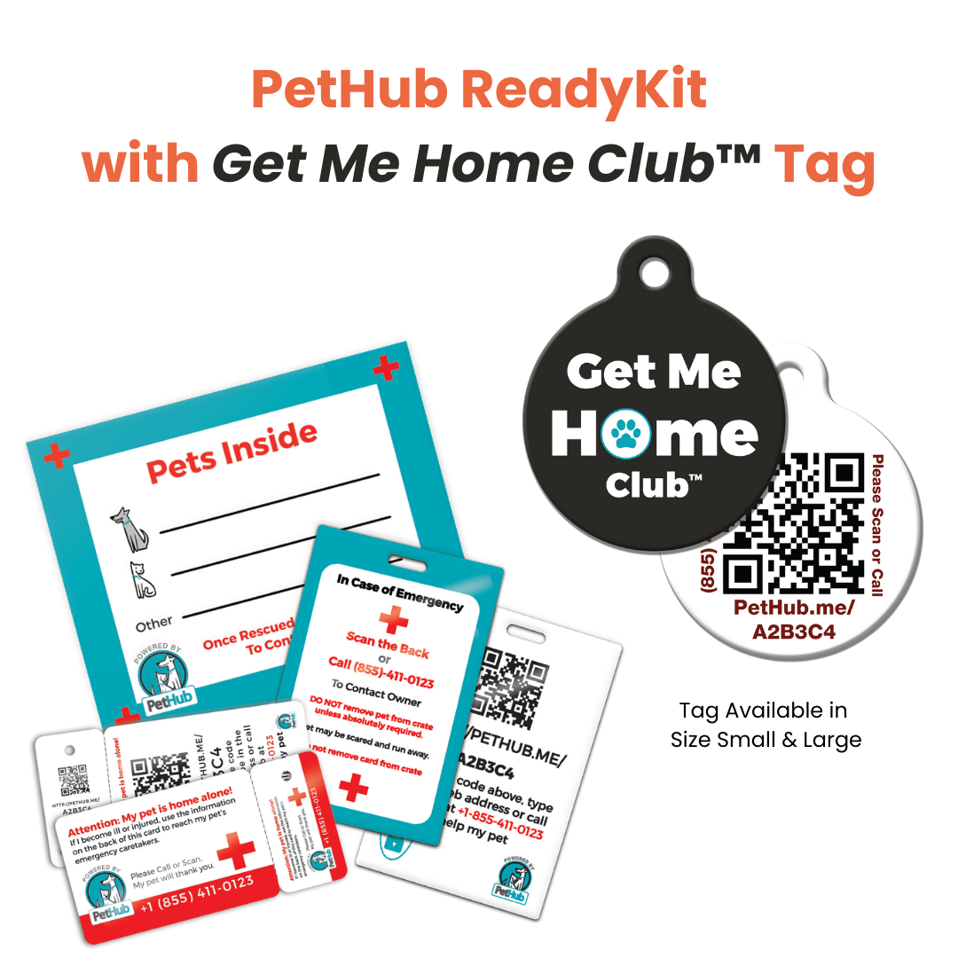 PetHub QR Pet ID Comprehensive ReadyKit – Complete Emergency Kit