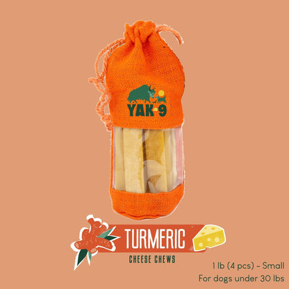 Turmeric Cheese Chews for Dogs