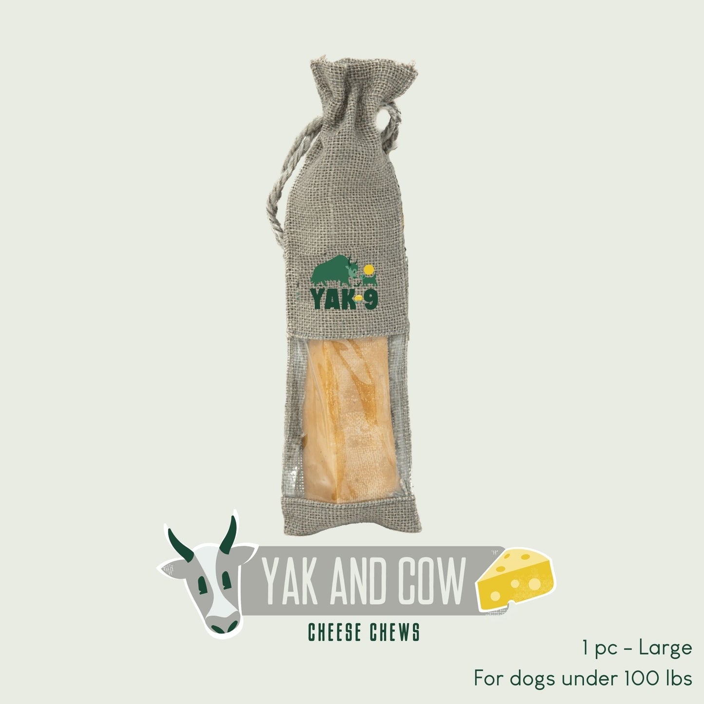 Yak and Cow Cheese Chews for Dogs