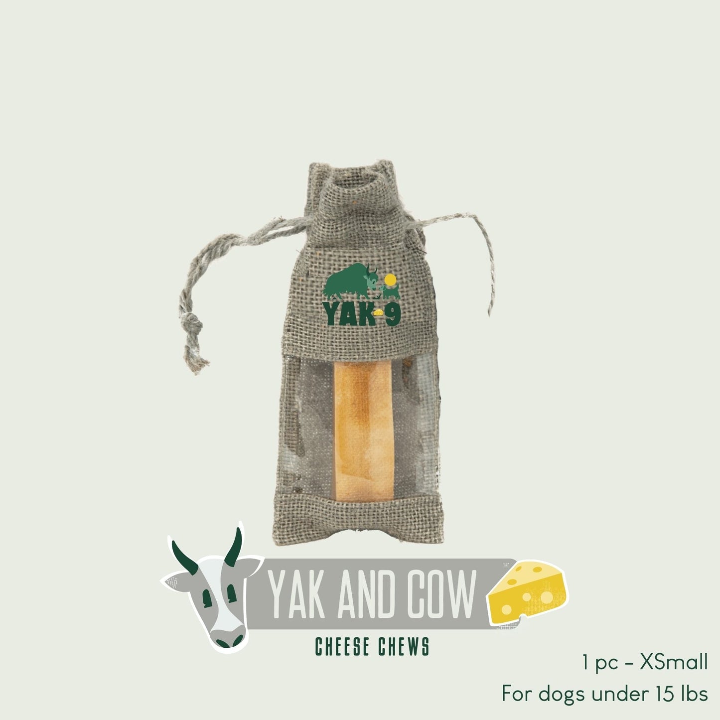 Yak and Cow Cheese Chews for Dogs