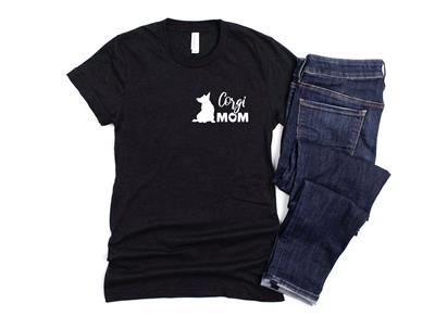 Corgi Dog Mom T-Shirt – Stylish & Comfortable for All Dog Moms