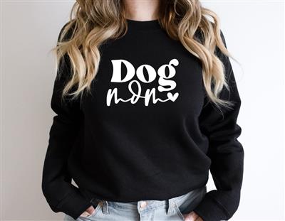 DOG MOM Sweatshirt | Unisex Crew Neck | Crewneck Sweatshirt | XL