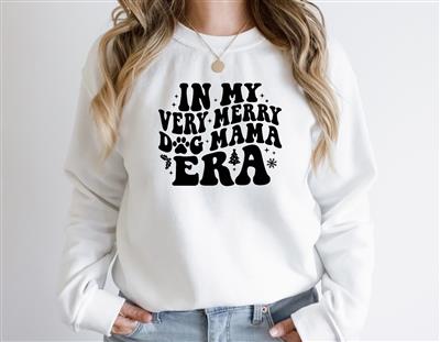 In My Very Merry Dog Mama Era Crewneck Sweatshirt