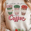 ALL I WANT FOR CHRISTMAS IS MORE COFFEE Unisex Crewneck Sweatshirt