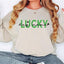 St. Patrick's Day Lucky Dog Mama Sweatshirt