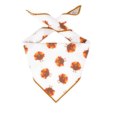 Little Turkeys Thanksgiivng Fall Dog Bandana